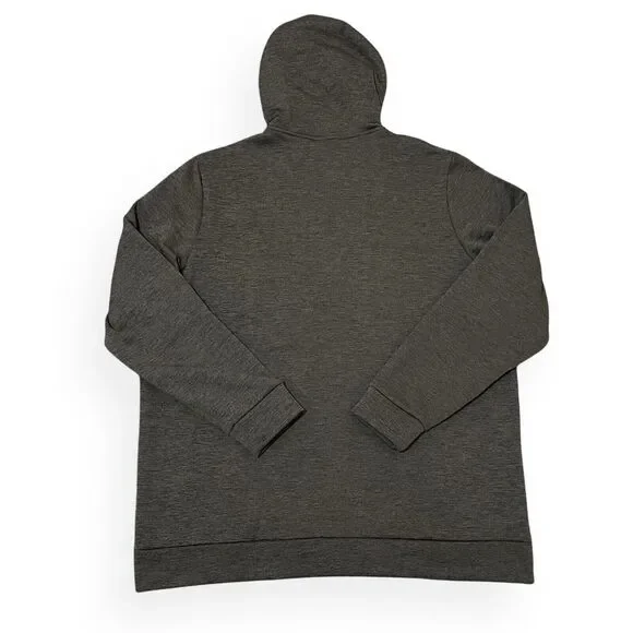 Nike Men's Therma-Fit Full Zip Hoodie Dark Heather Gray Size XL CU6231-071 New - Picture 7 of 7